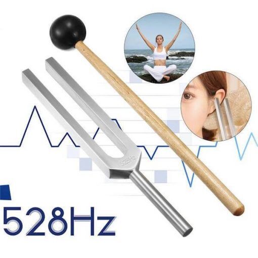528 Hz Tuning Fork — Love Frequency Sound Healing Tool – The Yoga